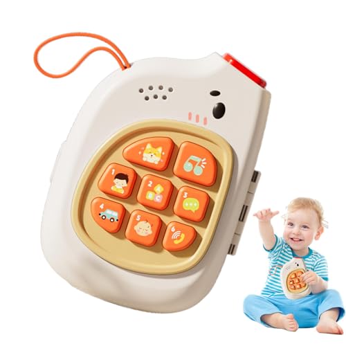 Telefon für Kinder, Spielzeug für Kinder, Handy Spielzeug, 2-in-1 Aktivitätsspielzeug, Telefon für Fiktion Spiele für Kinder, Geschichtenspielzeug für ba von Fravsiu