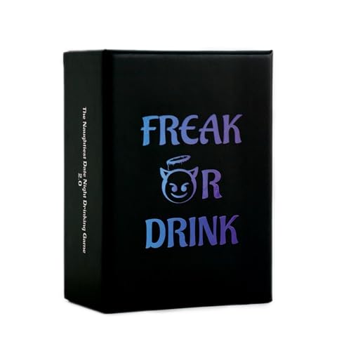 Freak Or Drink Erweiterungspaket für Paare, das verrückteste Trinkspiel, perfekt für Verabredungen, Geburtstage und Jubiläen, Valentinstagsgeschenke, Paar-Geschenke, Paar-Spiele von Freak Or Drink