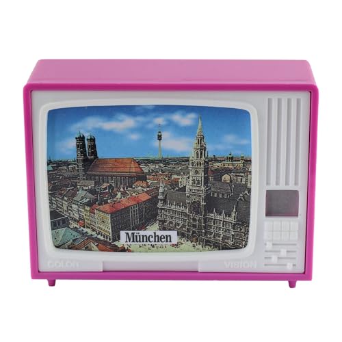 Freak Scene Gucki - klick-Fernseher - Münchener Sehenswürdigkeiten - München - pink von Freak Scene