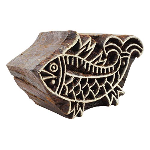 Freak Scene Stempel aus Holz - Fisch 03-7 cm - Holzstempel von Freak Scene