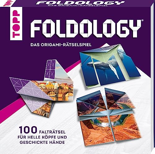 Foldology – Das Origami-Rätselspiel: 100 einzigartige Falträtsel für helle Köpfe und geschickte Hände. von Frech