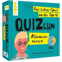 QUIZehn - Allgemeinwissen. Das listige Spiel um die Top 10 von Frech Verlag