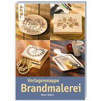 Vorlagenmappe für Brandmalerei, 2 Bögen, 85cm x 61cm von Frechverlag GmbH