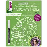 Kreidemarker-Fensterdeko, Kinderzimmer-Motive von Frechverlag