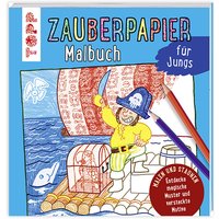 Zauberpapier Malbuch für Jungs von Frechverlag