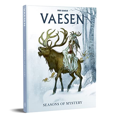 Free League Publishing Vaesen: Seasons of Mystery Rollenspiel Hardcover Adventure Expansion, Nordic Horror Fantasy Adventure, Erwachsene, Jugendliche ab 14 Jahren von Free League