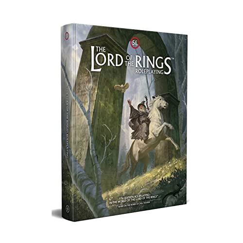 Free League The Lord of The Rings: RPG 5E – Core Rulebook – Hardcover RPG Book, LOTR Rollenspiel, Alles, was Sie brauchen, um Ihr Abenteuer durch die Mittelerde zu beginnen von Free League