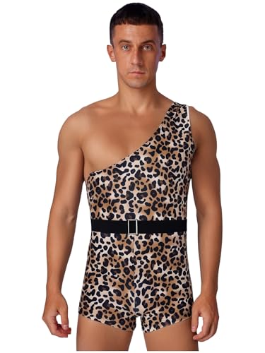 Freebily Herrenkostüm Höhlenmensch Steinzeit Kleidung Ein-Schulter Druck Bodysuit Hüftgürtel Set Männer Halloween Karneval Kostüm Leopard M Freebily Herrenkostüm Höhlenmensch Steinzeit Kleidung Ein-Schulter Druck Bodysuit Hüftgürtel Set Männer Halloween Karneval Kostüm Leopard M von Freebily