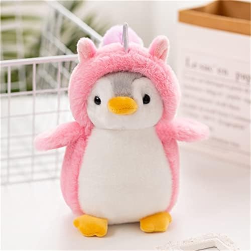 Freefire Pinguin Plüsch Spielzeug, niedliche Plüsch Puppe Pinguin, 20cm Plüsch Spielzeug, niedliches Spielzeug Geschenk für Jungen, Mädchen, Babys (Rosa) von Freefire