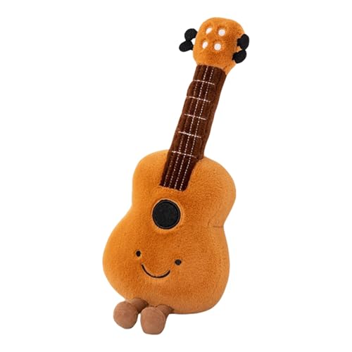 Kuscheltier Musikinstrumente, Kreatives Plüschtier Gitarre Stofftier Geige Plüsch Spielzeug, Plüschtier Musikinstrumente Kissen Plüschpuppe, Geschenke für Kinder Jungen und Mädchen (38cm,Gitarre) Kuscheltier Musikinstrumente, Kreatives Plüschtier Gitarre Stofftier Geige Plüsch Spielzeug, Plüschtier Musikinstrumente Kissen Plüschpuppe, Geschenke für Kinder Jungen und Mädchen (38cm,Gitarre) von Freefire