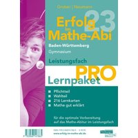 Erfolg im Mathe-Abi 2023 Lernpaket Leistung Pro BW von Freiburger Verlag