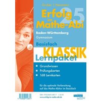 Erfolg im Mathe-Abi 2025 Lernpaket Basisfach 'Klassik' Baden-Württemberg Gymnasium von Freiburger Verlag