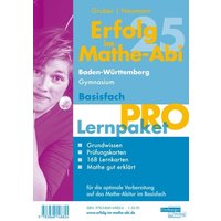 Erfolg im Mathe-Abi 2025 Lernpaket Basisfach 'Pro' Baden-Württemberg Gymnasium von Freiburger Verlag