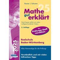 Mathe gut erklärt 2025 Realschule Baden-Württemberg von Freiburger Verlag