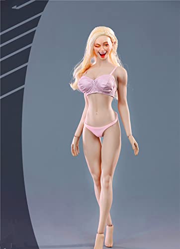 1/6 Maßstab Weibliche Kleidung, Weibliche Rosa Unterwäsche Anzug Kleidung für 12 Zoll Nahtlose Action Figur von Fremego