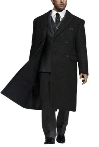 1/6 Skala Männliche Kleidung, Männer Schwarzer Mantel Windbreaker Kostüm für 12inches Männlichen Soldaten Action Figur Körper von Fremego