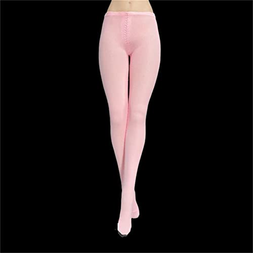 1/6 Skala Weibliche Kleidung, Weibliche Elastische Enge Strumpfhosen Leggings Strümpfe Kleidung für 12inch PH TBL JO UD Action Figur Körper (Rosa) von Fremego