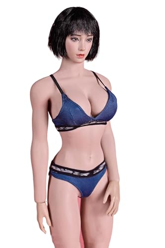 1/6 Skala Weibliche Kleidung,Weibliche Bras Briefs Unterwäsche Kleidung für 12 Zoll PH TBL JO Action Figur Körper (C) von Fremego