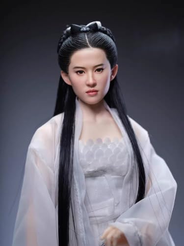 1/6 Skala Weiblichen Kopf Sculpt, Asiatische Schönheit Mädchen Ancient Girl Kopf Geschnitzt für 12inch PH TBL JO Action Figur Körper von Fremego