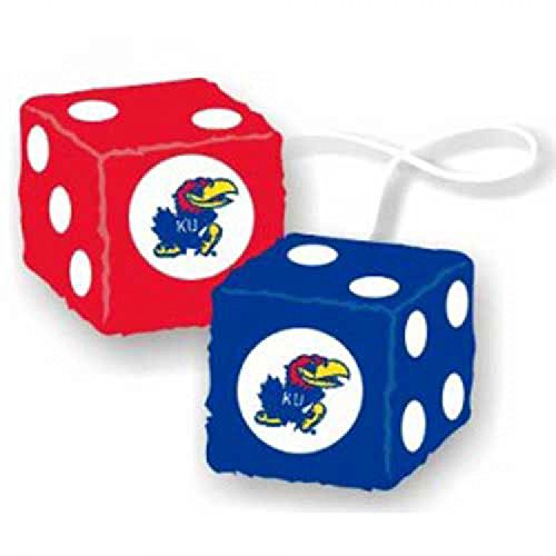 Casey 2324558029 Kansas Jayhawks Fuzzy Dice von Fremont Die