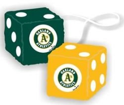 MLB Oakland Athletics Plüsch-Team-Würfel, Einheitsgröße, Grün von Fremont Die