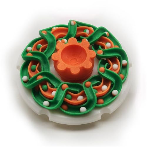 Murmelbahn-Zoetrop-Spinner, mehrfarbiger 3D-Murmelbahn-Animationsspinner, Fidget Spinner Master, 3D-Zoetrop-Fidget-Spinner (1PC) von Frenaki