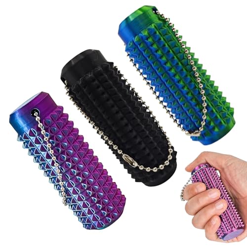 Fidget-Schlüsselanhänger, stachelig, tragbar, lebendige Farben, Fidget-Werkzeug, Schmerz-Sim-Schlüsselanhänger, 3D-gedruckter stacheliger Grippie-Stim-Schlüsselanhänger, Roller-Schlüsselanhänger für Fidget-Schlüsselanhänger, stachelig, tragbar, lebendige Farben, Fidget-Werkzeug, Schmerz-Sim-Schlüsselanhänger, 3D-gedruckter stacheliger Grippie-Stim-Schlüsselanhänger, Roller-Schlüsselanhänger für von Fresilkora