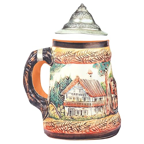 Frfik Bierkostüm - Halloween Erwachsene Bierkrug Kostüme | Bequemer Einteiler Für Kinder Damen Herren Oktoberfest Events Frfik Bierkostüm - Halloween Erwachsene Bierkrug Kostüme | Bequemer Einteiler Für Kinder Damen Herren Oktoberfest Events von Frfik