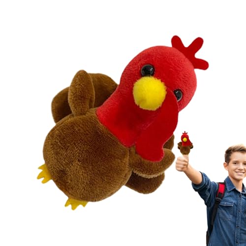 Frfik Fingerpuppen,Fingerpuppen aus Plüsch | Türkei Puppe Stofftier Handpuppe,Interaktives Spielzeug für Shows, Schulen, Lesestütze zum Geschichtenerzählen für Kinder, Mädchen und Frfik Fingerpuppen,Fingerpuppen aus Plüsch | Türkei Puppe Stofftier Handpuppe,Interaktives Spielzeug für Shows, Schulen, Lesestütze zum Geschichtenerzählen für Kinder, Mädchen und von Frfik