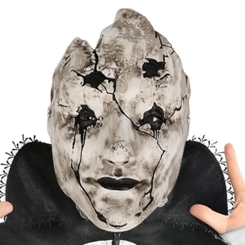 Frfik Halloween-Cosplay-Maske - Halloween-Masken für Erwachsene | Halloween Cosplay Spielfigur Maske | Kreative Kopfbedeckung für Gesichtscharaktere | Halloween-Spielfigur-Maske für Cosplay-Kostüme von Frfik