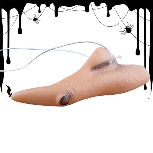 Frfik Halloween Zubehör Hexennase,Realistische Hexen Nasenprothese Lang für Rollenspiel - Halloween Kostüm Zubehör für Mottopartys Theateraufführungen Maskenbälle Festtage Schulveranstaltungen Frfik Halloween Zubehör Hexennase,Realistische Hexen Nasenprothese Lang für Rollenspiel - Halloween Kostüm Zubehör für Mottopartys Theateraufführungen Maskenbälle Festtage Schulveranstaltungen von Frfik