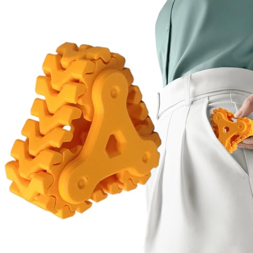 Frfik Sensorische Fidget Toys - Bahnförmiges Fidget Spielzeug 3D-Druck,Beruhigendes Zubehör Im Taschenformat Für Pendler Warteraum Geschäftsreisen Flugreisen Frfik Sensorische Fidget Toys - Bahnförmiges Fidget Spielzeug 3D-Druck,Beruhigendes Zubehör Im Taschenformat Für Pendler Warteraum Geschäftsreisen Flugreisen von Frfik