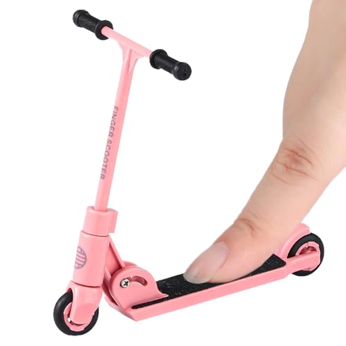 Frfik Tretroller für Kinder, Tretroller für Kinder | 2 Finger BMX mit Bremse | Lernspielzeug, Finger-Skateboard-Spaß, rutschfeste Fingerspitzenbewegung, Fingerboard-Zubehör für Teenager und Kinder von Frfik