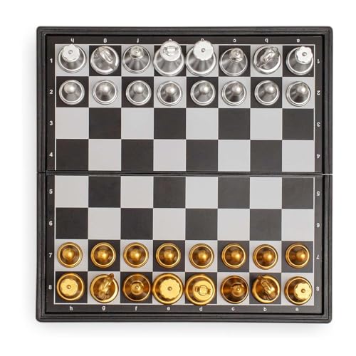 Schaakspelset - Houten schaakbord - Klassiek strategiespel - Draagbare schaakset met stukken en opvouwbaar bord voor kinderen, volwassenen, beginners, reizen, spelletjesavonden met het gezin, educatie Schaakspelset - Houten schaakbord - Klassiek strategiespel - Draagbare schaakset met stukken en opvouwbaar bord voor kinderen, volwassenen, beginners, reizen, spelletjesavonden met het gezin, educatie von Frfik