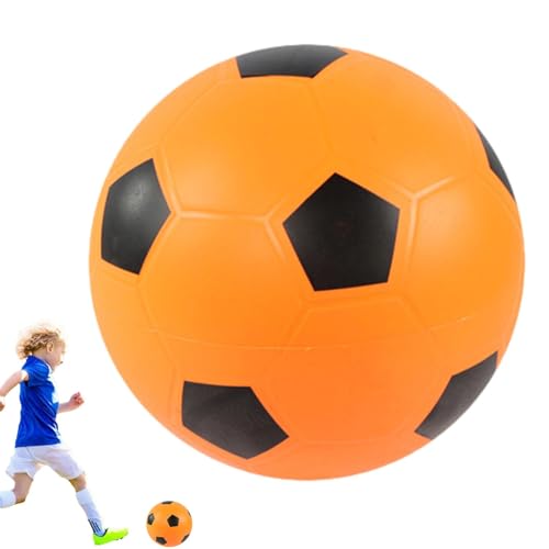 Silent Soccer Ball – 21 cm PVC weicher und sicherer Indoor-Fußball, leicht, leiser Schaumstoff-Fußball – lustiger Sport-Schaum-Fußball für Kinder, Teenager, Indoor- und Outdoor-Spielplatzaktivitäten von Frfik