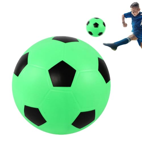 Silent Soccer Ball – 21 cm PVC weicher und sicherer Indoor-Fußball, leicht, leiser Schaumstoff-Fußball – lustiger Sport-Schaum-Fußball für Kinder, Teenager, Indoor- und Outdoor-Spielplatzaktivitäten von Frfik