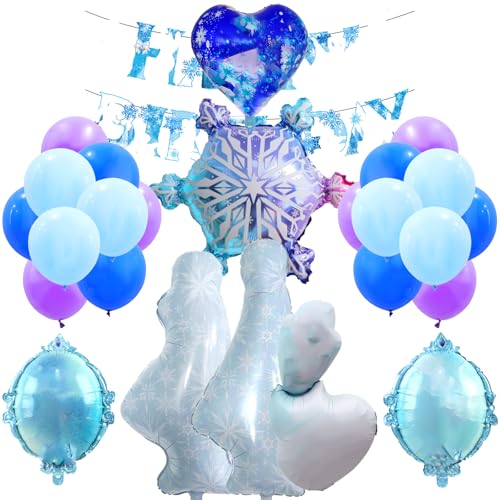 Geburtstagsparty Deko, Geburtstagsdeko Mädchen，Kindergeburtstag Party Luftballon Dekoration，Geburtstag Party Dekoration Zubehör von FriaNt