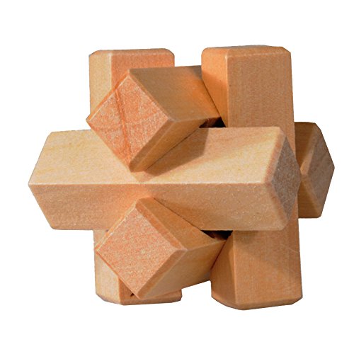 Fridolin 17455 - Holzpuzzle 3D-Knoten von Fridolin