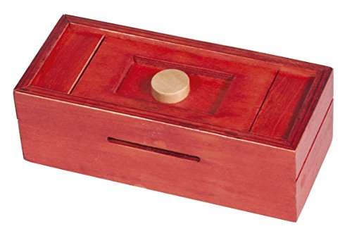 Fridolin 17603 - Geldgeschenkbox Knopf, rot von Fridolin