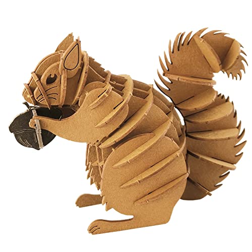 Fridolin 3D Papiermodell Eichhörnchen von Fridolin