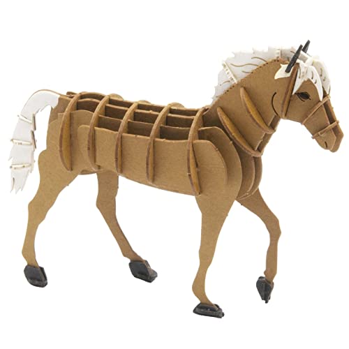 Fridolin 3D Papiermodell Haflinger Pferd von Fridolin
