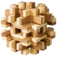 IQ-Test. Bambuspuzzle Magic blocks von Fridolin