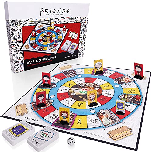 Friends Trivia Race zum Central Perk Brettspiel von Friends