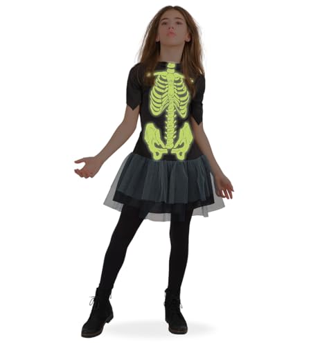 Horror Kleid Lucy GID Halloween, Fasching oder Event, erhältlich in den Größen: 140, 152, 164 (152) von Fries