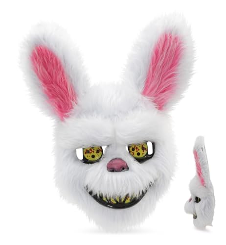 🐰 Horrormaske Hase – Gruseliges Accessoire für Halloween, Partys & Events von Fries