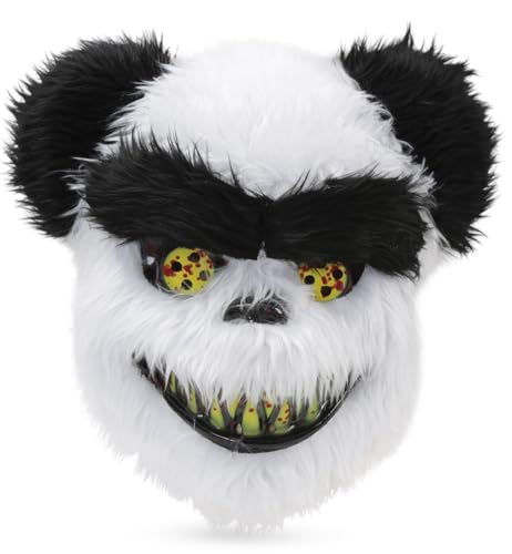 🐻 Horrormaske Panda Bär – Schauriges Accessoire für Halloween, Partys & Events von Fries