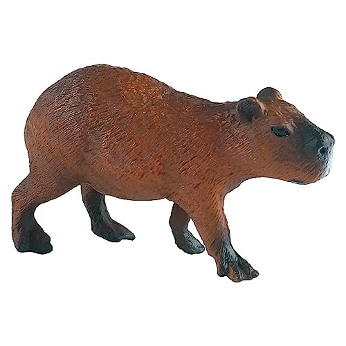 Frifer Kleine Capybara-Figur – Figur Geschenk Capybara – Geschenk von Simulation Capybara für Liebhaber der Wissenschaft und Erziehung Tierliebhaber von Frifer