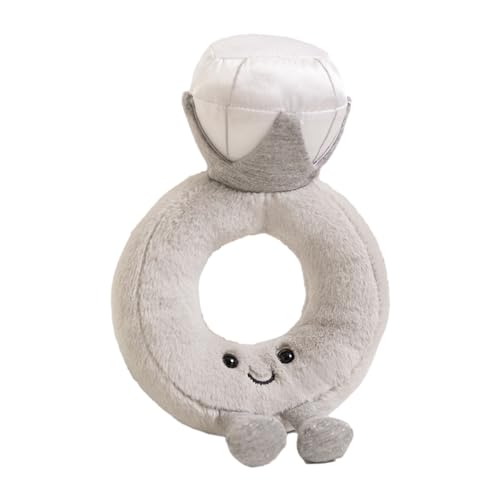 Frifer Ring Plüschtier - Ring Design Gefüllter Plüsch,Weiche Ringplüschtiere, gefüllte ringförmige Puppen für Kinder und Erwachsene, Geburtstagsgeschenk von Frifer