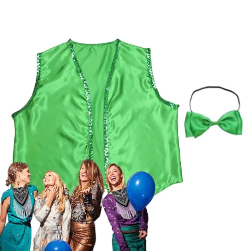 Frifer St. Patrick's Day Partykostüm, St. Patrick's Day Party-Outfits | St. Patrick's Day Kostüm-Anziehset,Urlaubsoutfit für Damen und Herren, Urlaubsparty-Outfit für St. Patrick's Day-Dekorationen von Frifer