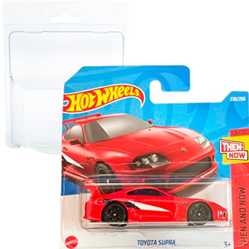 Friki Monkey Hot Wheels Toyota Supra Then and Now 5/10 (220/250) 2022 Short Card + Blister & Card Protector Pack von Friki Monkey